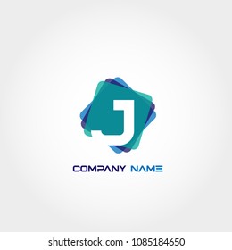 Letter J Logo Template