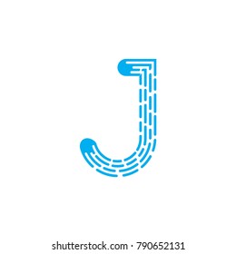 Letter J Logo Template