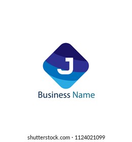 Letter J Logo Template Design