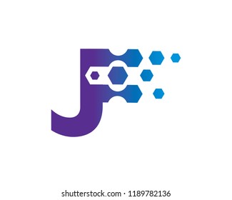 Letter J Logo Template Design Vector, Emblem, Concept Design, Creative Symbol, Icon