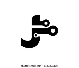 Letter J Logo Template Design Vector, Emblem, Concept Design, Creative Symbol, Icon