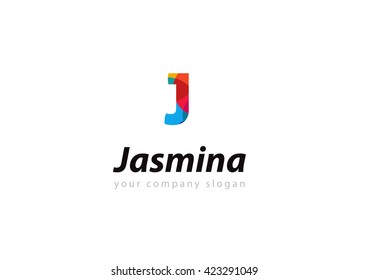 letter J logo Template for your company