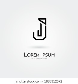 letter J logo vector design template
Decorative line art alphabet font. J logo icon design template elements - vector sign. Elegant awesome alphabet letters font and number.