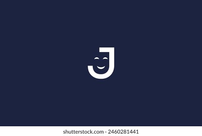 letter j with mask logo icon design vector design template inspiration