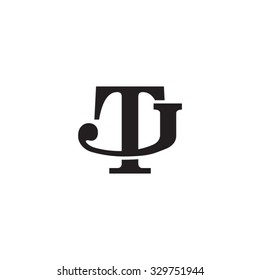 letter J and T monogram logo