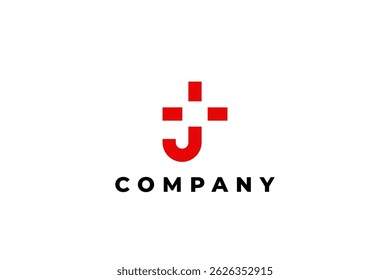 letter j target scope crosshair logo