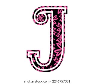 Letter J, Valentine Alphabet Monogram
Sublimation vector design file, for mug, t-shirt, vase, pillow case. etc