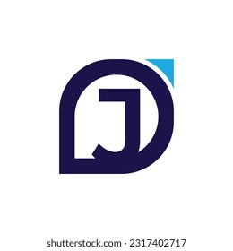 Letter J vector logo template, Colorful Letter J logo, Financial Company Logo, Financial Institute Advisors Logo Design Template Vector Icon