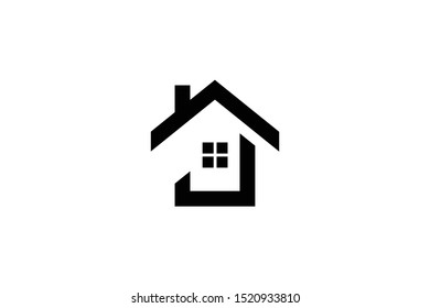 Letter J in vector for Real Estate , Property and Construction Logo design for business corporate sign. Minimal logo design template on white background.