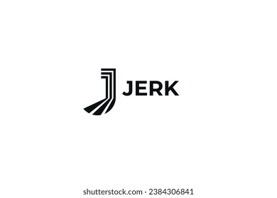 diseño de logotipo de plantilla de vector letter j