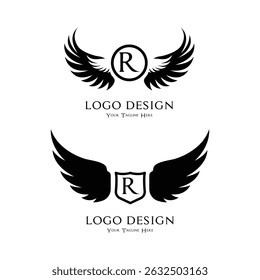 Letter J wing logo for your brand