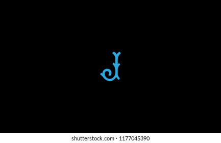 LETTER J WOODY LOGO OR VINTAGE LOGO OR LOGO DESIGN FOR ILLUSTRATION USE