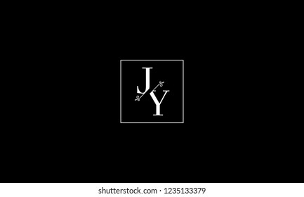 LETTER J AND Z FLOWER LOGO WITH SQUARE FRAME FOR LOGO DESIGN OR ILLUSTRATION USE