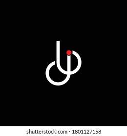Letter JB Line Minimalist Modern Logo