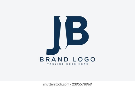 letter JB logo design vector template design for brand.