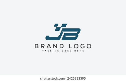 letter JB logo design vector template design for brand.