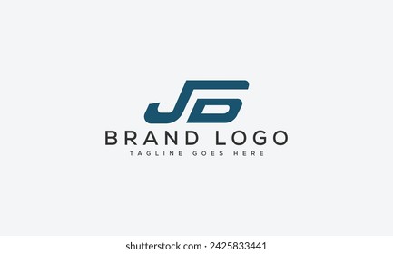 letter JB logo design vector template design for brand.