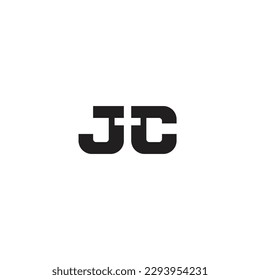 Letter JC and Cross logo or icon design