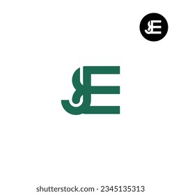 Letter JE Monogram Logo Design