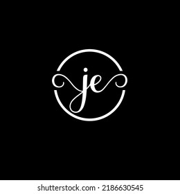 Letter JE,Ej Logo Template vector symbol 