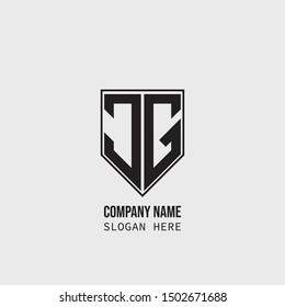 Letter JG logo Design Template