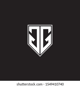 Letter JG logo Design Template