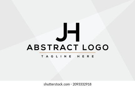 Letter JH Logo, creative jh logo icon vector for business