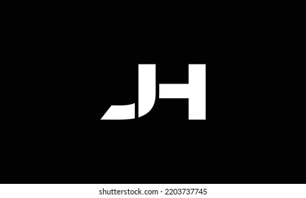 Letter Jh Logo Jh Logo Icon Stock Vector (royalty Free) 2203737745 