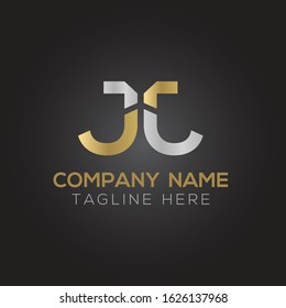 letter JJ Logo Design Vector Template. Initial Linked Letter Design JJ Vector Illustration