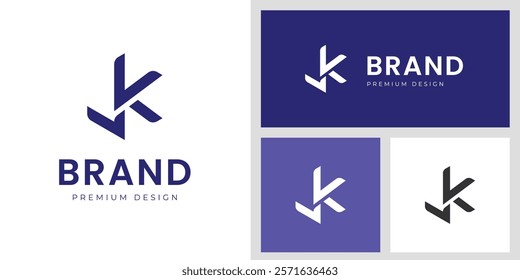 Letter JK Minimal and elegant monogram logo design. vector Graphic alphabet creative idea combination for brand identity Logo template