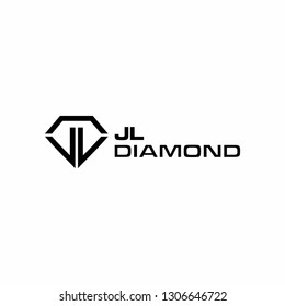 letter J&L diamond logo