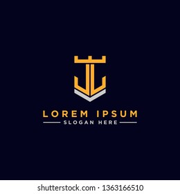 Letter JL Initial icon / logo design Monogram inspiration. - vector