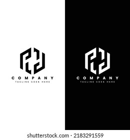 letter jl logo design template