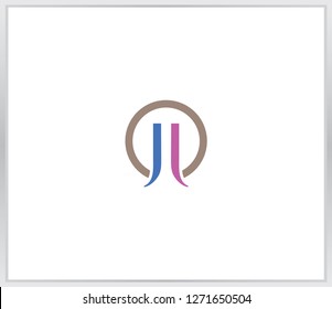 Letter JL logo template