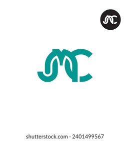 Letter JMC Monogram Logo Design