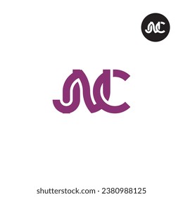 Letter JNC Monogram Logo Design
