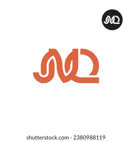 Letter JNQ Monogram Logo Design