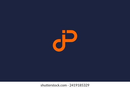 letter jp or pj logo icon design vector design template inspiration