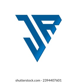 Logo-Design von Letter JR