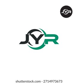 Letter JYR Logo Initial Monogram Lettermark Acronym