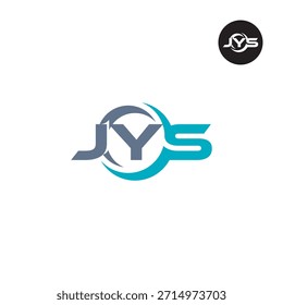 Buchstabe JYS Logo Initiales Monogramm Buchstabenzeichen Abkürzung