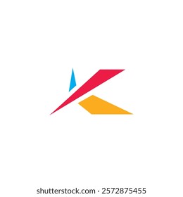 Letter K Abstract Logo Design. K Icon Vector