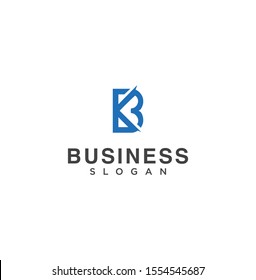 Letter K B BK Design Inspiration Vector Illustration