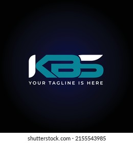 diseño del logotipo de la letra K, B, C