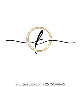 Letter K Beauty Initial Logo Template