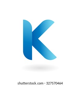 letter k k letter business logo design template abstract vector elements for corporate identity emblem label or icon letter k star conceptual unusual site business clean art banner letterhead ribbon d