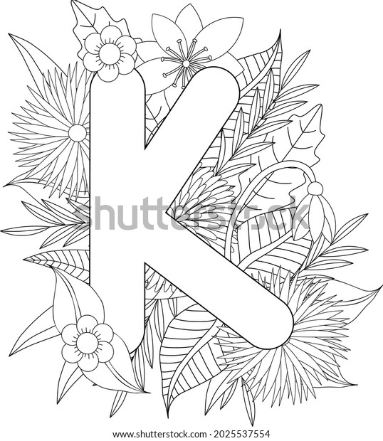 letter k coloring pages