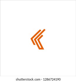 letter K design logo vector