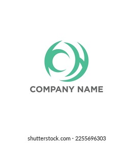 letter K and H logo vector, alphabet logo inspiration