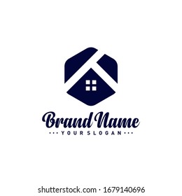 Letter K House logo vector template. Creative K Home logo design concepts. Icon symbol
